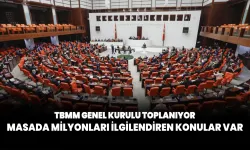 TBMM'de bu hafta neler görüşülecek? İşte o detaylar...