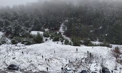 İzmir'de yüksek kesimlerde kar etkisini artırıyor