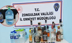 Zonguldak'ta kaçak alkol operasyonu