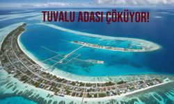 Tuvalu adası iklim değişikliği yüzünden yok olmakla burun buruna