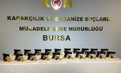 Bursa'da ruhsatsız silah ticaretine 1 tutuklama