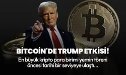 Bitcoin'de Trump etkisi! Rekor seviyeye yükseldi