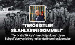 Devlet Bahçeli: Teröristler ya silahlarını gömmeli ya da kaçınılmaz sonla karşılaşmalıdır