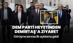 DEM Parti heyeti Selahattin Demirtaş ile görüştü