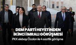 DEM Parti heyetinden 4 saatlik ikinci İmralı görüşmei