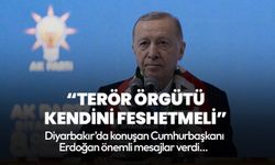 Cumhurbaşkanı Erdoğan: Terör örgütü kendisi feshetmeli, silahlar gömülmeli