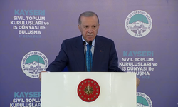 Cumhurbaşkanı Erdoğan "STK ve İş İnsanlarıyla Buluşma" toplantısında konuştu