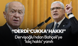 Dervişoğlu'ndan Bahçeli'ye 'Kılıç Hakkı' cevabı: Öğrenmesini tavsiye ediyorum