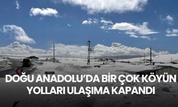 Doğu Anadolu'da bir çok ilde yerleşim yerlerine ulaşılamıyor