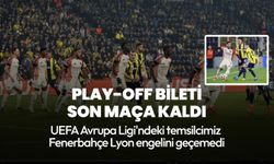 Kadıköy’de sessiz gece! Fenerbahçe Lyon engelini geçemedi