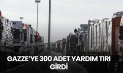 Gazze'ye yardım tırları girmeye başladı