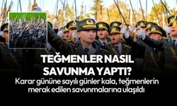 Teğmenlerin yazılı savunmaları ortaya çıktı