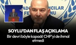 Hiç beklenmiyordu! Süleyman Soylu o kararını açıkladı