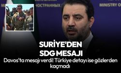 Suriye'den dikkat çeken SDG mesajı