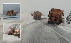 Antalya'da kar yağışı başladı