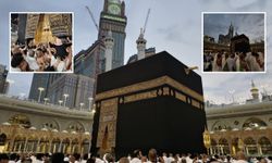 Yüz binlerce Müslüman Kabe'yi tavaf etti