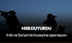 MSB duyurdu! Irak ve Suriye'nin kuzeyinde 9 terörist etkisiz hale getirildi