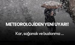 Meteorolojiden yeni uyarı! Kar, sağanak ve buzlanma bekleniyor