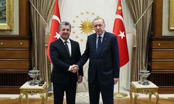 Cumhurbaşkanı Erdoğan, IKBY Başbakanı Barzani'yi kabul etti