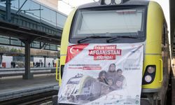 Yardım malzemeleri taşıyan "İyilik Treni"nin 21'incisi Afganistan'a ulaştı