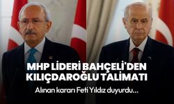 MHP Lideri Bahçeli'den Kılıçdaroğlu talimatı! MHP şikâyetini geri çekti