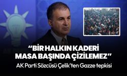 AK parti Sözcüsü Ömer Çelik'ten Gazze planına tepki: Bir halkın kaderi masa başında çizilemez