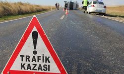 Samsun Alaçam'da trafik kazası !