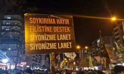 Diyarbakır'da yılbaşı gecesinde Siyonist İsrail'in katliamları protesto edildi