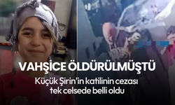 6 yaşındaki Şirin'in katilinin cezası belli oldu