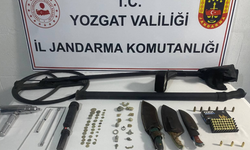 Yozgat'ta definecilere operasyon: 36 sikke ele geçirildi