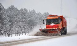 Tokat'ta kar sebebiyle 20 köye ulaşım sağlanamıyor