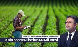 Tarım ve Orman Bakanı İbrahim Yumaklı'dan 8 bin 500 yeni istihdam müjdesi