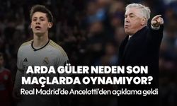 Ancelotti soralara cevap verdi! Arda Güler neden son maçlarda oynamıyor?