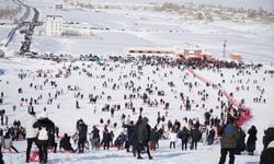 Muş’ta ‘Kar Festivali’ renkli görüntülere sahne oldu