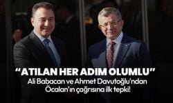 Babacan Ahmet Davutoğlu'ndan Öcalan’ın çağrısına ilk tepki!