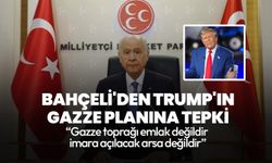 MHP Lideri Bahçeli'den Trump'ın Gazze planına tepki: Gazze toprağı imara açılacak arsa değildir