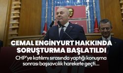 Cemal Enginyurt hakkında soruşturma başlatıldı