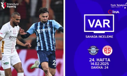 Adana Demirspor - Antalyaspor maçı VAR kaydı açıklandı