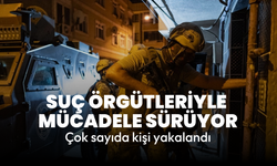 Suç örgütüne 'HÜCRE-9' operasyonu: Çok sayıda kişi yakalandı