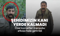 PKK'nın özel kuvvetler mensubu etkisiz hale getirildi