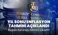 Merkez Bankası enflasyon tahminini açıkladı