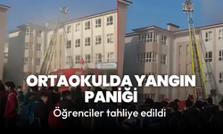 İstanbul'da ortaokulda yangın paniği! Öğrenciler tahliye edildi