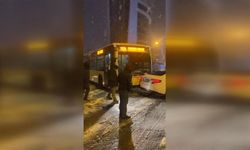 İstanbul’da Kar Yağışı Trafikte Tehlike Yarattı