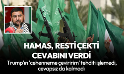 Hamas'tan Trump'a jet yanıt: "Bu işin tek yolu var"