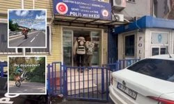 Sarıyer'de akrobatik hareketler yapan trafik magandasına ceza yağdı