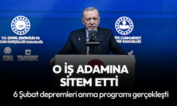 Cumhurbaşkanı Erdoğan, kime sitem etti?