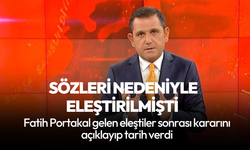 Fatih Portakal eleştirler sonrası istifasını duyurdu