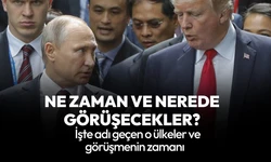 Trump-Putin Zirvesi için iki ülke gündemde