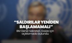 “Gazze'de çatışmaların yeniden başlamasını önlemeliyiz”