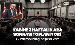 Kabine bugün toplanıyor! Gündemde hangi konular var?